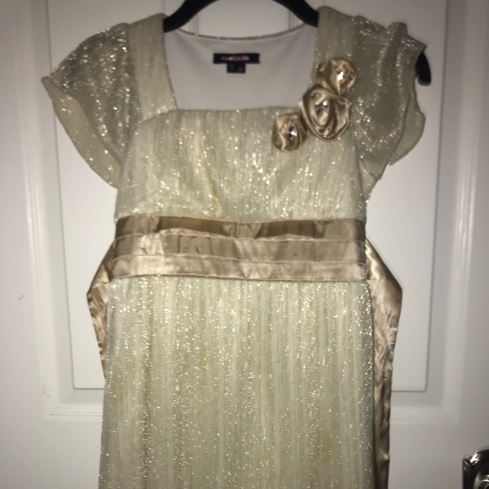 Gold Party Dress